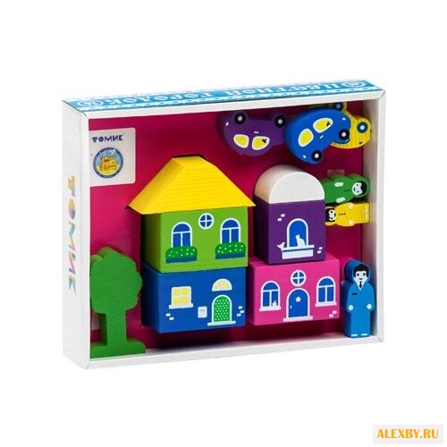 Кубики Томик Цветной городок