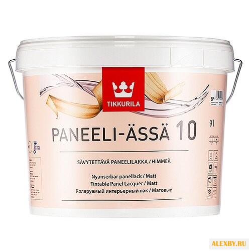 Лак Tikkurila Paneeli Assa 10