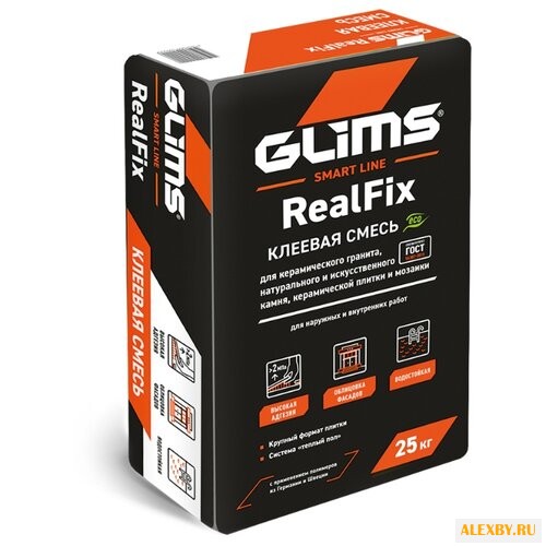Клей GLIMS RealFix 25 кг