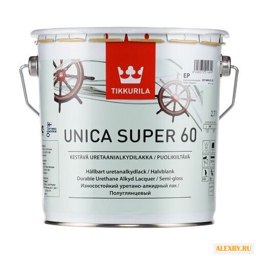 Лак Tikkurila Unica Super 60
