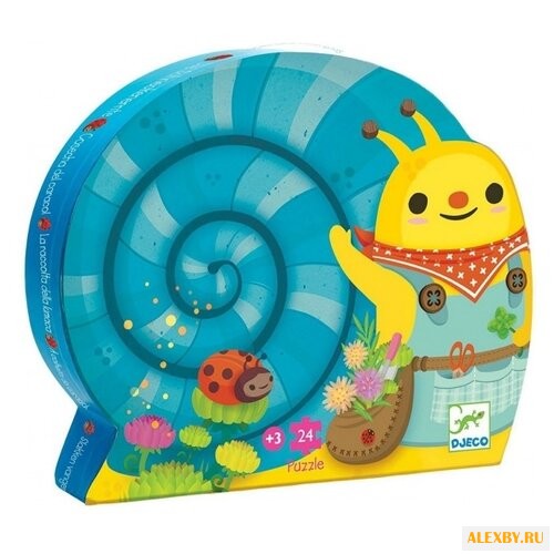 Пазл DJECO Улитка в саду 07219
