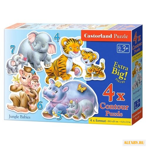 Набор пазлов Castorland Jungle