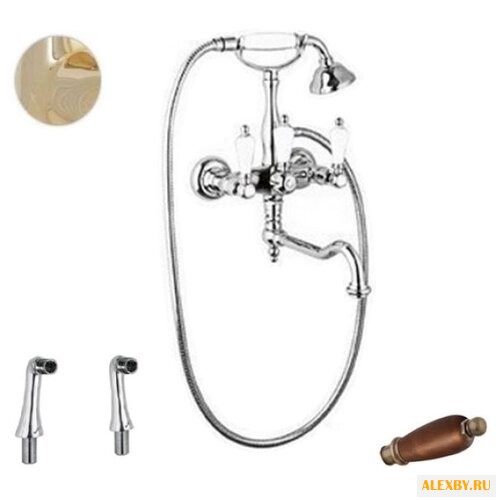 Двухрычажный смеситель для