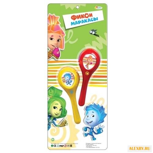 Играем вместе маракас Фиксики