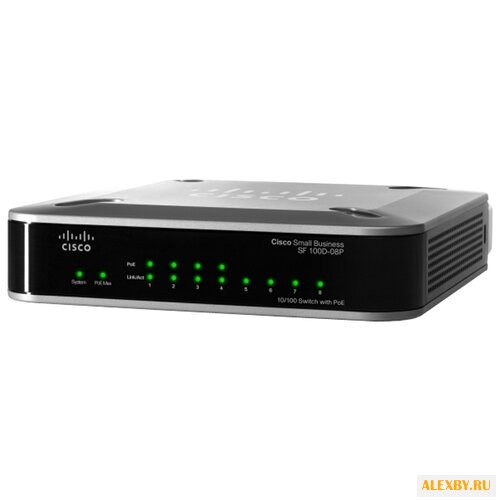 Коммутатор Cisco SF100D-08P