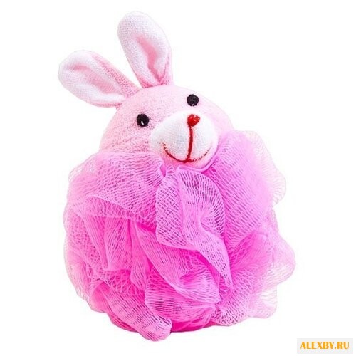 Мочалка «Сказка» с игрушкой