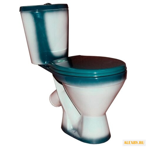 Унитаз ROSA Элегант зелёный