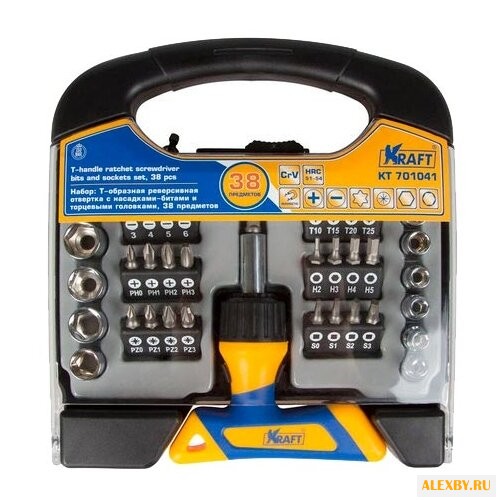 Набор бит и торцевых головок