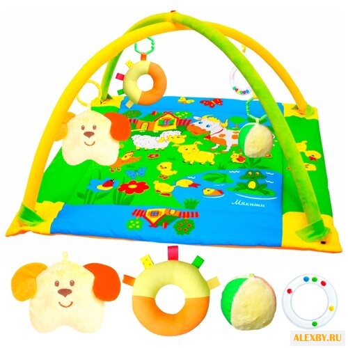 Развивающий коврик Мякиши