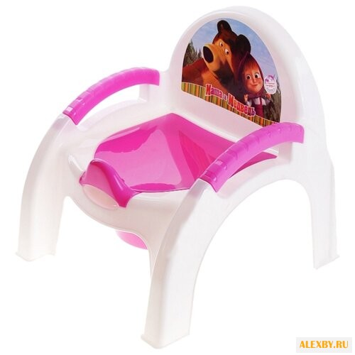 Бытпласт горшок Маша и Медведь