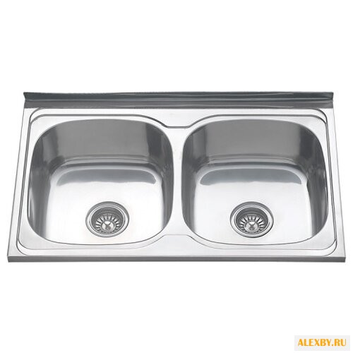 Накладная кухонная мойка MELANA