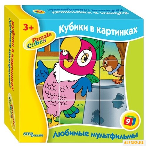 Кубики-пазлы Step puzzle