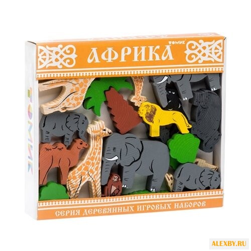 Кубики Томик Африка 7678-4