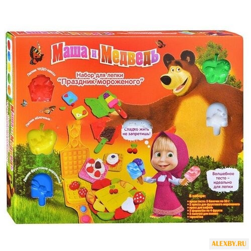 Масса для лепки РОСМЭН Маша и