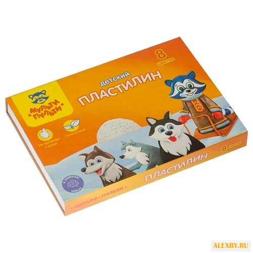 Пластилин Мульти-Пульти Енот на