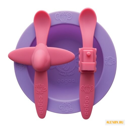 Тарелка Oogaa Поезд и самолет