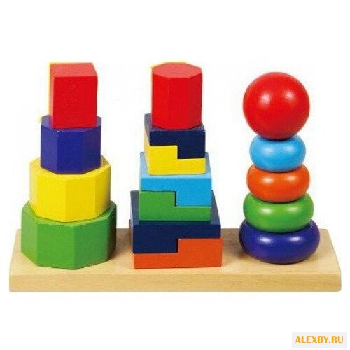 Пирамидка Винтик и Шпунтик