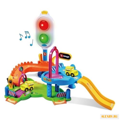 Bburago Паркинг Светофор с