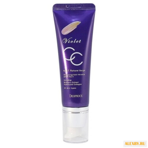 Deoproce Violet CC крем SPF49