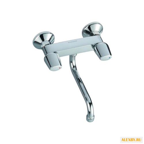Двухрычажный смеситель для