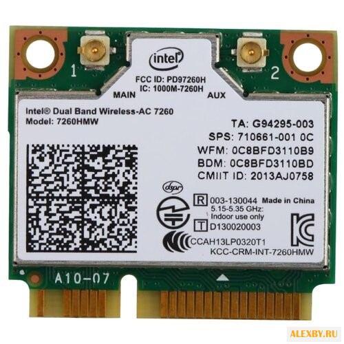 Bluetooth+Wi-Fi адаптер Intel