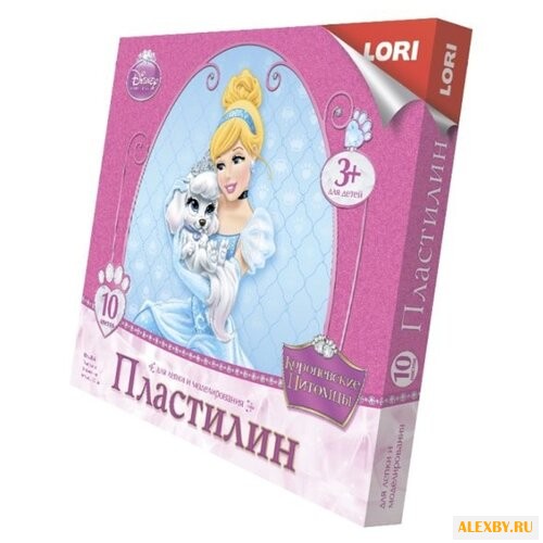 Пластилин LORI Королевские