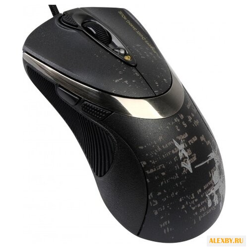 Мышь A4Tech F4 Black USB