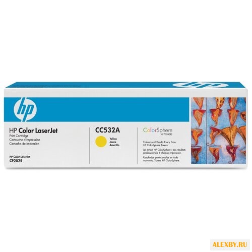 Картридж HP CC532A