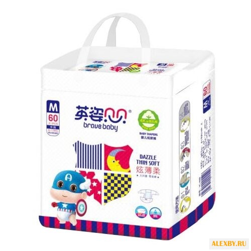 BraveBaby подгузники