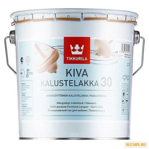 Лак Tikkurila Kiva 30 2.7 л