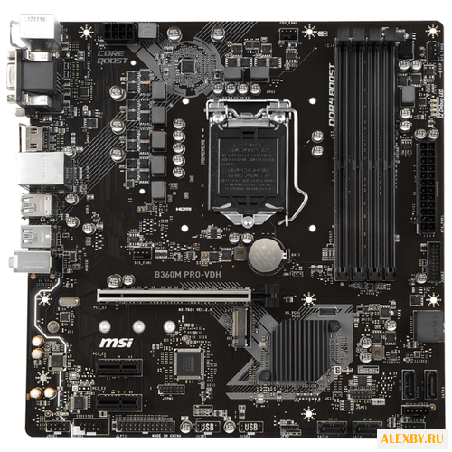 Материнская плата MSI B360M