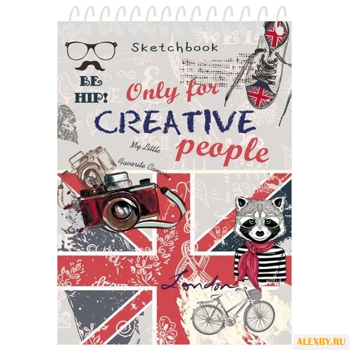 Скетчбук Проф-Пресс Енот в