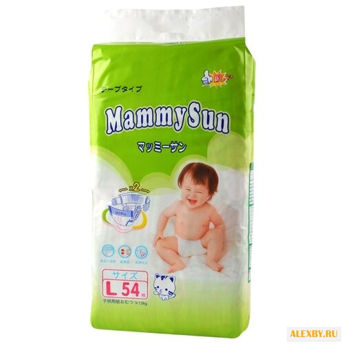 MammySun подгузники L 9-13 кг