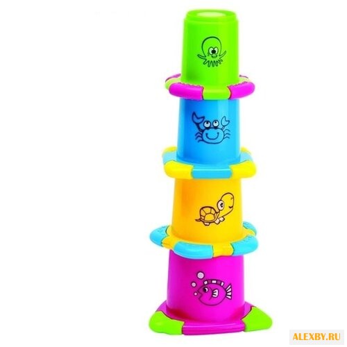 Пирамидка Mioshi Tech Обитатели