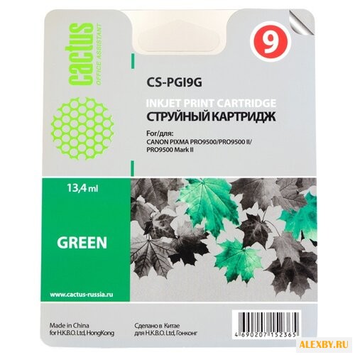 Картридж cactus CS-PGI9G