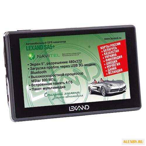 Навигатор LEXAND SA5+