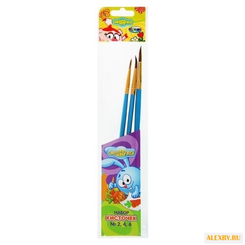 Набор кистей CENTRUM Смешарики.