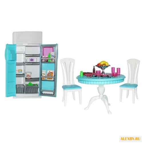 1 TOY Кухня с холодильником