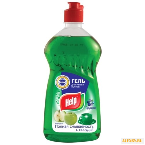 Help Гель для мытья посуды Яблоко