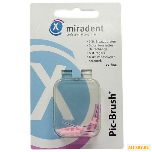 Набор съемных ершиков miradent