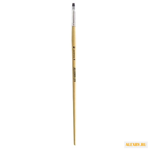 Кисть Альбатрос Хобби нейлон №6