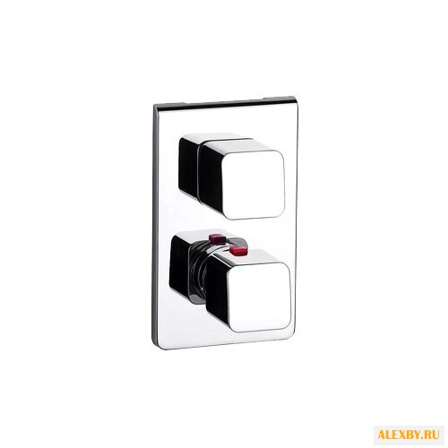 Термостатический двухрычажный