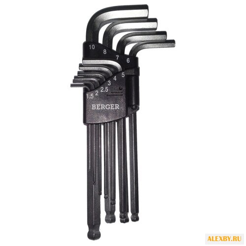 Набор имбусовых ключей BERGER