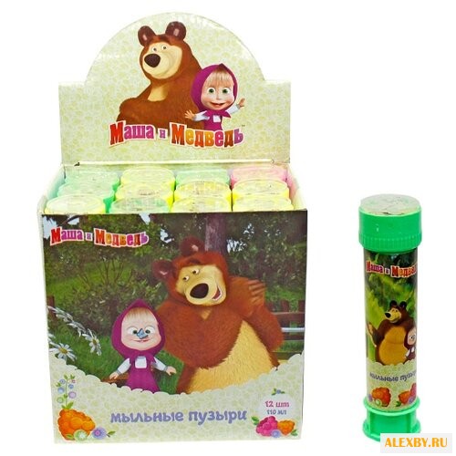 Мыльные пузыри 1 TOY Маша и