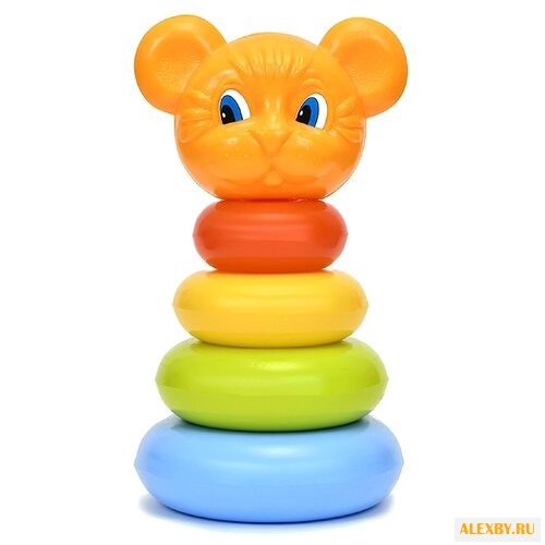 Пирамидка Росигрушка Лёва 9638