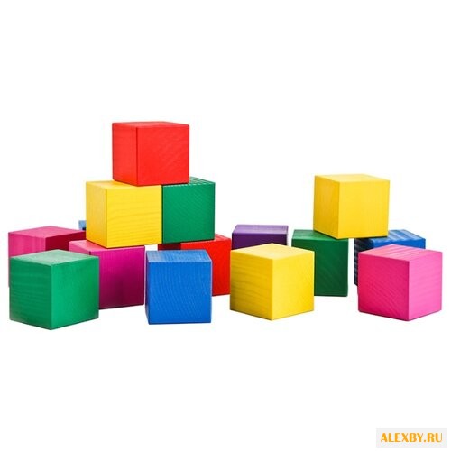 Кубики Томик Цветные 2323