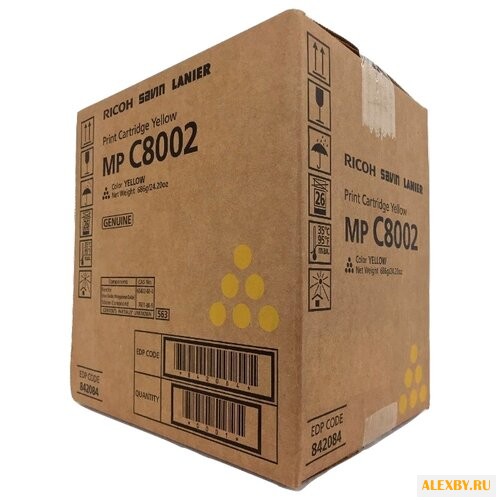 Картридж Ricoh MP C8002 Yellow