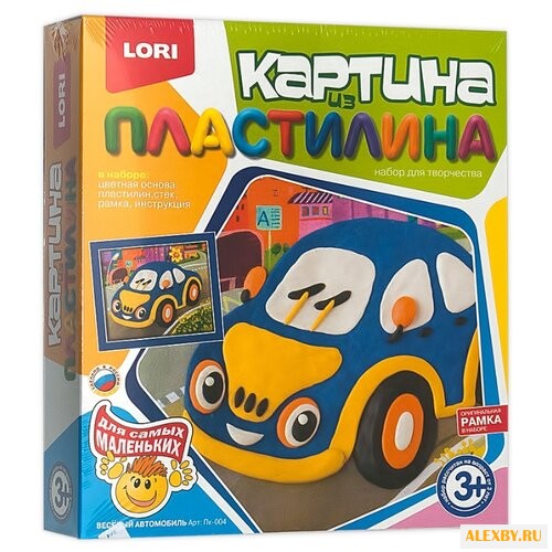 Пластилин LORI Картина из