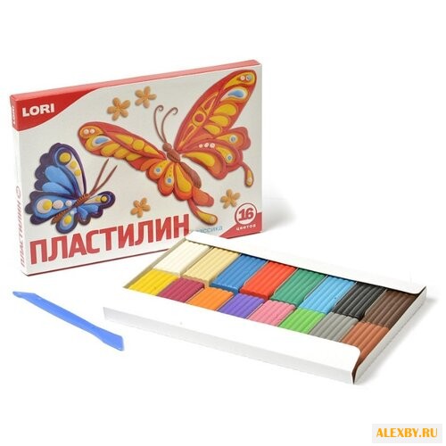 Пластилин LORI Классика 16
