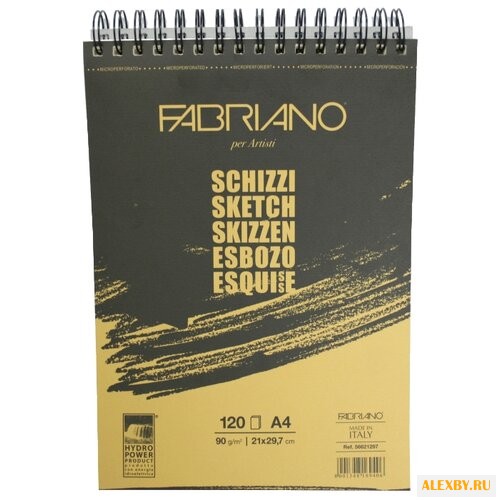 Скетчбук для зарисовок Fabriano